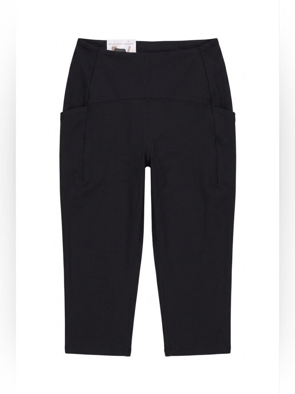 Spyder Black High-Waist Active Capri Leggings NWT Medium w/ Pockets
